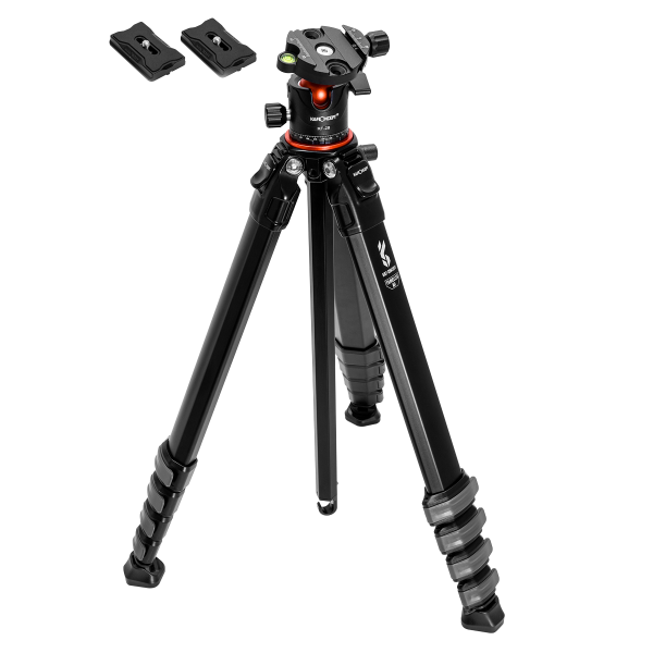 KandF Pro-Traveller Photography Tripod with 35mm Ball Head Product Image | KF09.105