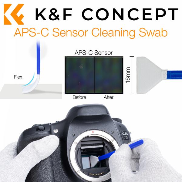 KandF APS-C Sensor Swab Cleaning Kit Features | SKU.1616