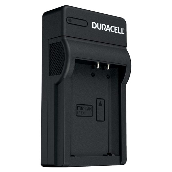 Charger for Canon LP-E10 Battery by Duracell Isometric View | DRC5908