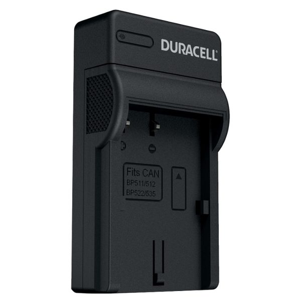 Charger for Canon BP-511 Battery by Duracell Isometric View | DRC5902