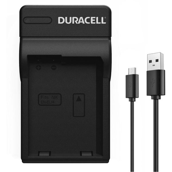 Charger for Nikon EN-EL14 Battery by Duracell Product Image | DRN5920