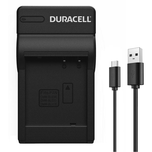 Charger for Panasonic DMW-BLE9 Battery by Duracell Product Image | DRP5959