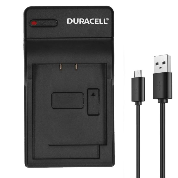 Charger for Panasonic VW-VBT380 Battery by Duracell Product Image | DRP5962