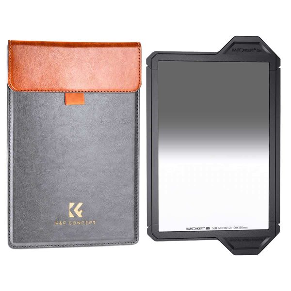 KandF X-PRO Graduated ND64 Filter 10x15cm square with frame Product Image | SKU.1893
