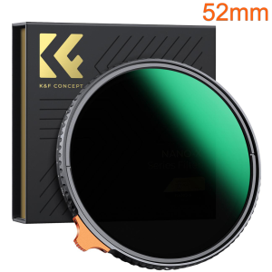 K&F 52mm Variable ND Filter (VND) ND2-ND400 Nano-X Series Product Image | KF01.1459