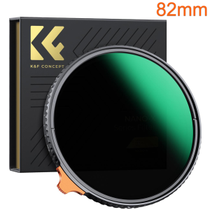 K&F 82mm Variable ND Filter (VND) ND2-ND400 Nano-X Series Product Image | KF01.1466