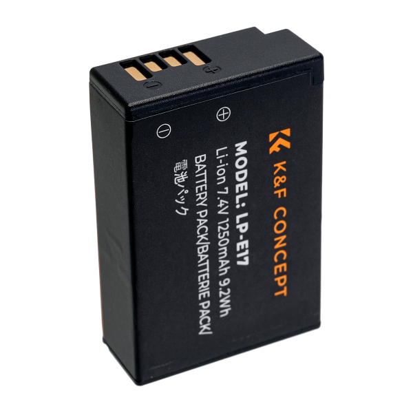 K&F LP-E17 Camera Battery for Canon Cameras Product Image | KF28.0014V3