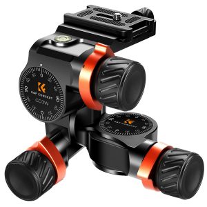 K&F Geared Tripod Head the Ultimate in Precision Shooting Product Image | KF28.0010