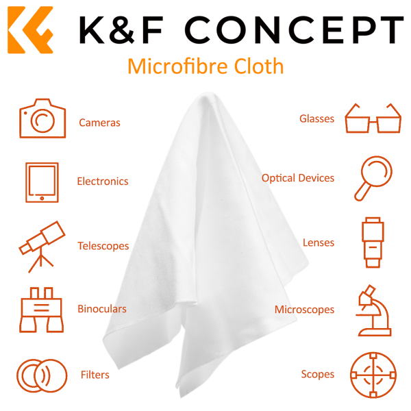 KandF Microfiber Cleaning Cloths 15x15cm Specifications image | SKU.1615