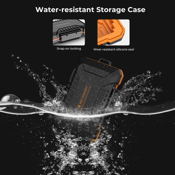 K&F X2 Protective Memory Card Case for Digital Recording Media Water Resistance Image | KF31.080