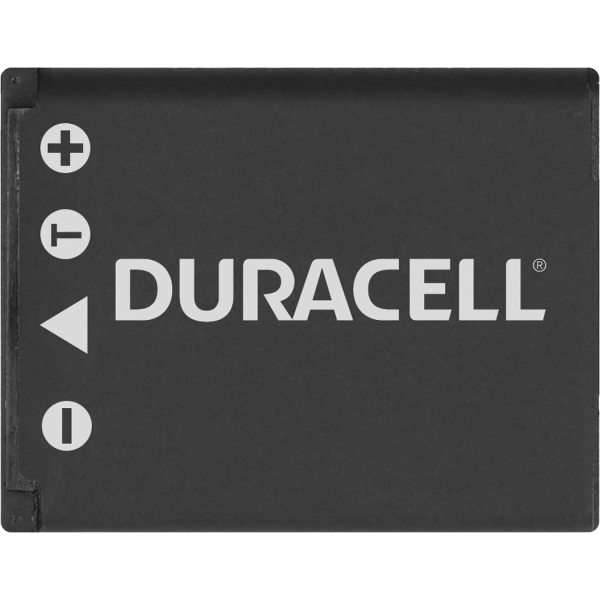 Olympus LI-40B or Nikon EN-EL10 Camera Battery by Duracell Face View | DR9664