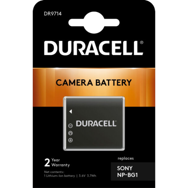 Sony NP-BG1 Camera Battery by Duracell in Packaging | DR9714